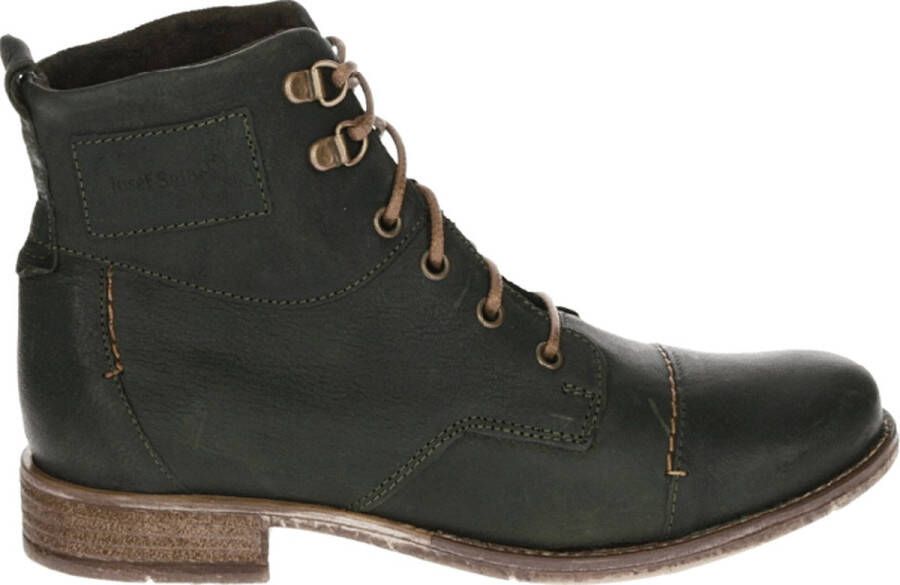 Josef Seibel SIENNA 17 Volwassenen VeterlaarzenHoge sneakersDames veterschoenenHalf-hoge schoenen Groen