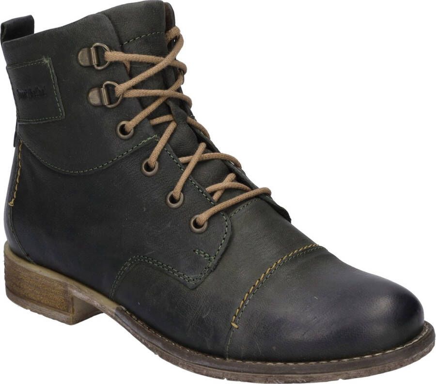 Josef Seibel SIENNA 17 Volwassenen VeterlaarzenHoge sneakersDames veterschoenenHalf-hoge schoenen Groen