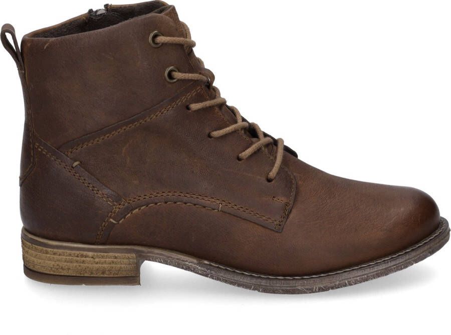 Josef Seibel SIENNA 95 Volwassenen VeterlaarzenHoge sneakersDames veterschoenenHalf-hoge schoenen Bruin