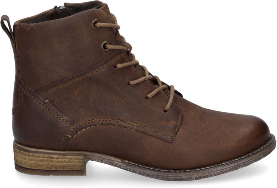 Josef Seibel SIENNA 95 Volwassenen VeterlaarzenHoge sneakersDames veterschoenenHalf-hoge schoenen Bruin
