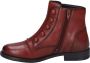 Josef Seibel Simona 04 Stiefelette für Damen Rot - Thumbnail 1