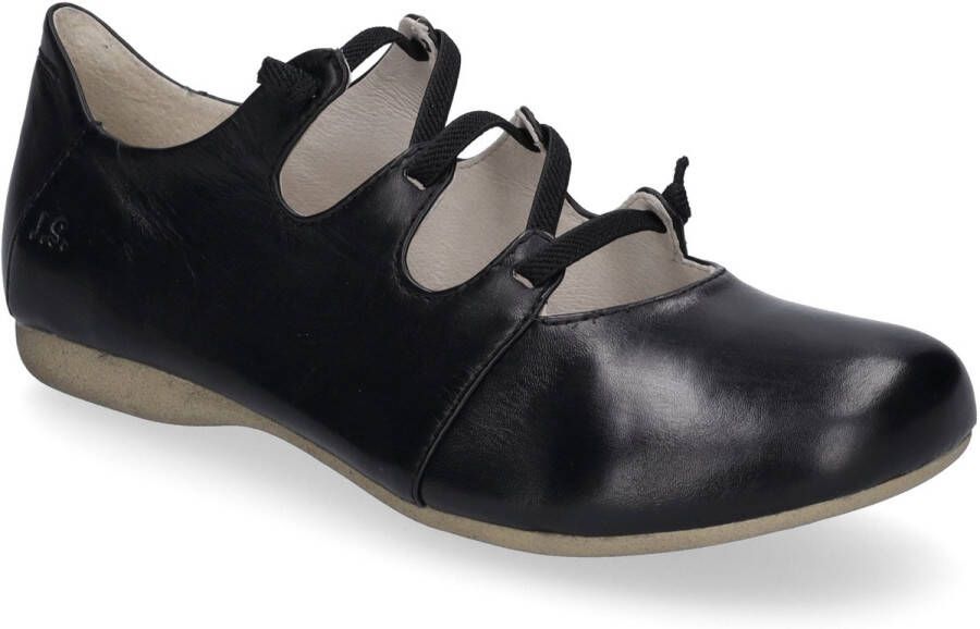 Josef Seibel Ballerina's met riempje Fiona Slippers sandalen comfortschoenen met verfijnde elastische band