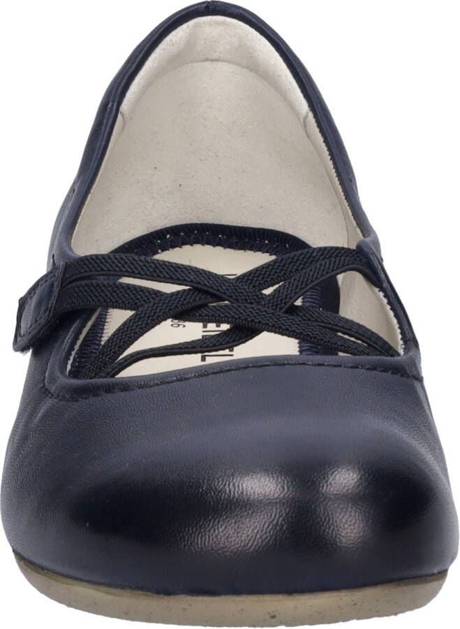 Josef Seibel Ballerina's met riempje Fiona Feestelijke schoen slipper comfortschoen met gekruiste elastiek