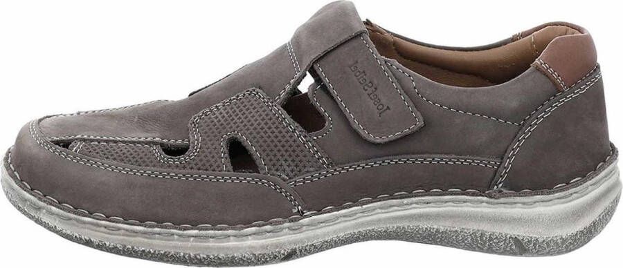 Josef Seibel Bruine leren comfort sandalen Brown Heren