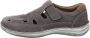 Josef Seibel Bruine leren comfort sandalen Brown Heren - Thumbnail 10