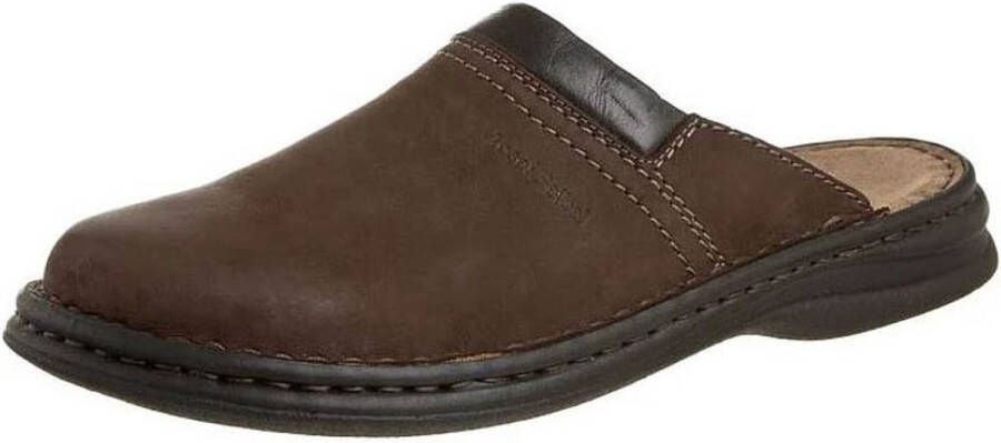 Josef Seibel Slippers Muil 10663 37 300 Max Brandy Bruin Gladleer