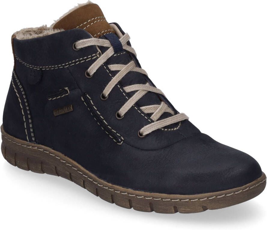 Josef Seibel Hoge veterschoenen Steffi 53 met tex-membraan