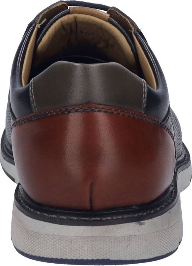 Josef Seibel Veterschoenen Stuart 02 comfortabele schoen business schoen sneaker in comfortabele breedte g (breed)