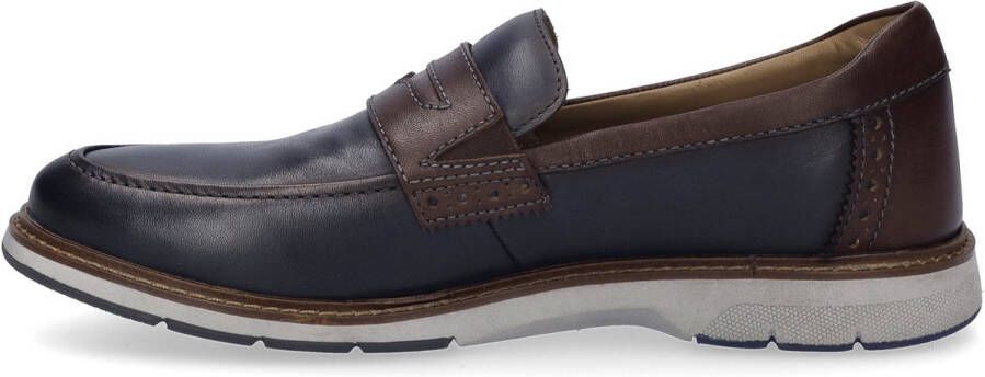 Josef Seibel Stuart 08 Slipper für Herren Blau