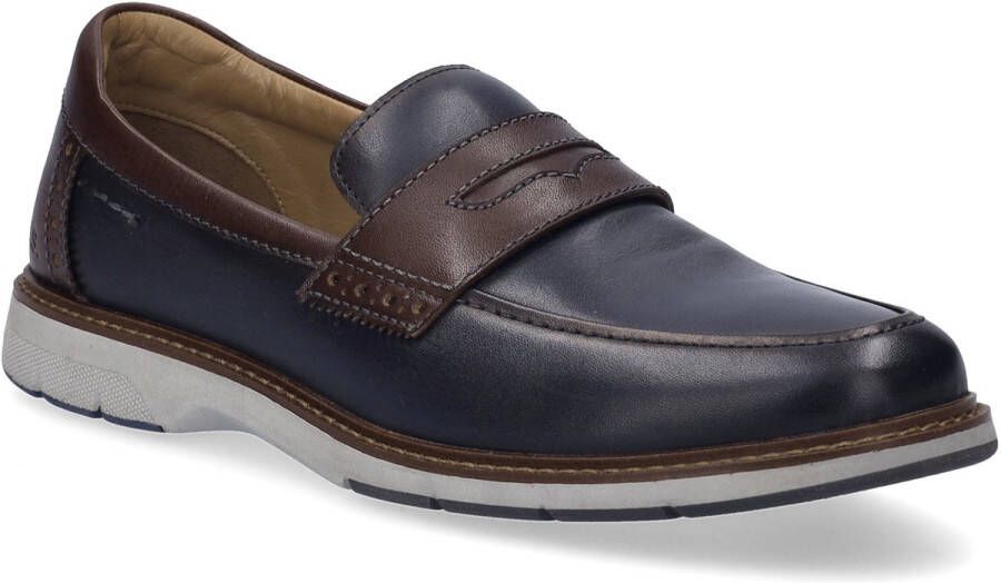 Josef Seibel Stuart 08 Slipper für Herren Blau