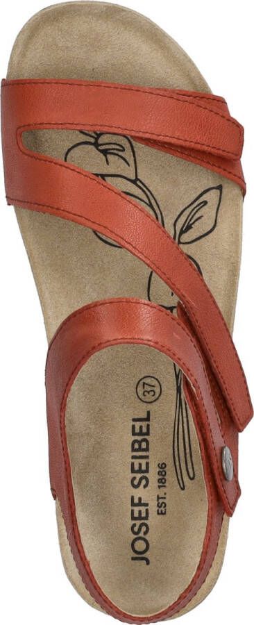 Josef Seibel TONGA~25~~~~~~~~~~~~~~~~~~~~~~ Sandalen met hakDames Sandalen Rood