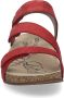 Josef Seibel Tonga 25 Sandale für Damen Rot - Thumbnail 1