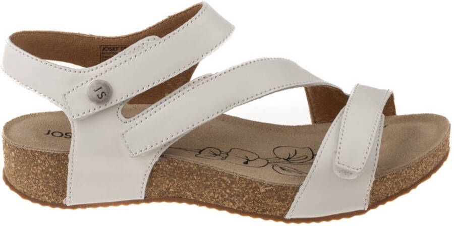 Josef Seibel TONGA~25~~~~~~~~~~~~~~~~~~~~~~ Sandalen met hakDames Sandalen Wit beige