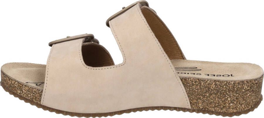 Josef Seibel Slippers TONGA 64 plateau zomerschoen pantoffels met gespsluiting