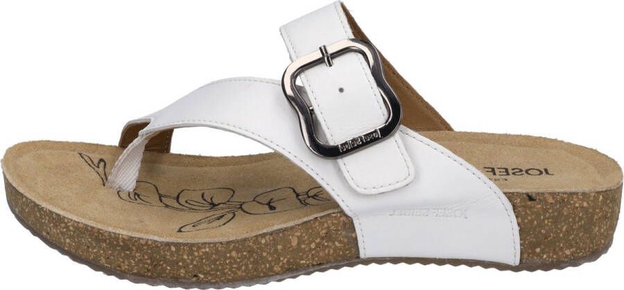 Josef Seibel Tonga 77 Zehentrenner für Damen Weiß