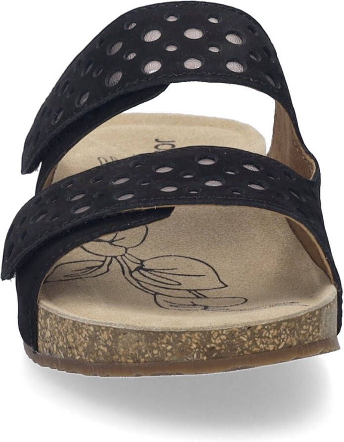Josef Seibel TONGA~86~~~~~~~~~~~~~~~~~~~~~~ Dames slippers Zwart