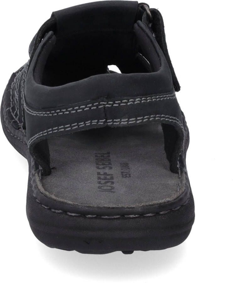 Josef Seibel Vincent 06 Sandale für Herren Schwarz