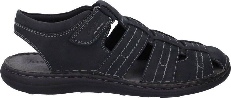 Josef Seibel Vincent 06 Sandale für Herren Schwarz