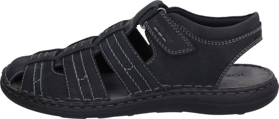 Josef Seibel Vincent 06 Sandale für Herren Schwarz