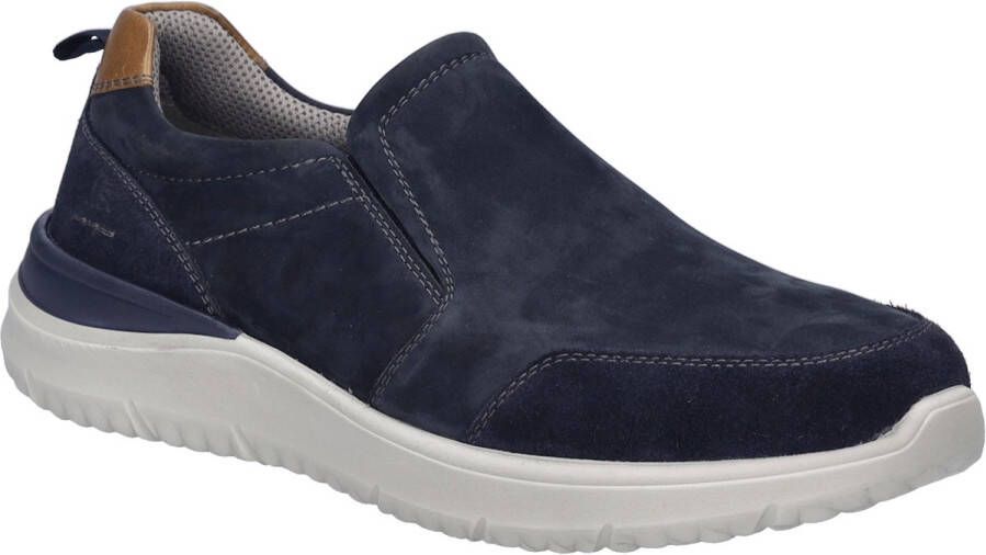 Josef Seibel Slip-on sneakers Wales 04 slippers comfortabele schoen instapschoen met elastische gummizone
