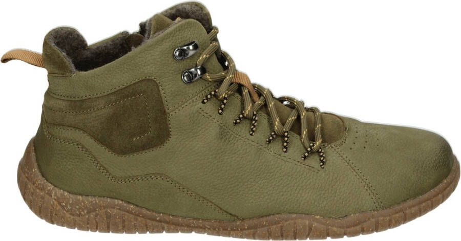 Josef Seibel Wallace 03 Vrije tijd half-hoogHeren veterschoenHeren sneakersBarefoot Groen