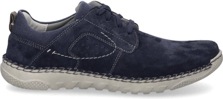 Josef Seibel Veterschoenen Wilson 04 comfortschoen vrijetijdsschoen sneaker met verwisselbaar voetbed