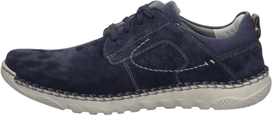 Josef Seibel Veterschoenen Wilson 04 comfortschoen vrijetijdsschoen sneaker met verwisselbaar voetbed