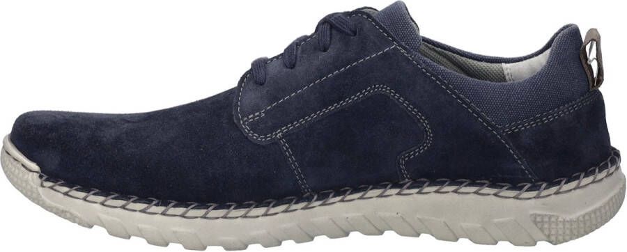 Josef Seibel Veterschoenen Wilson 04 comfortschoen vrijetijdsschoen sneaker met verwisselbaar voetbed