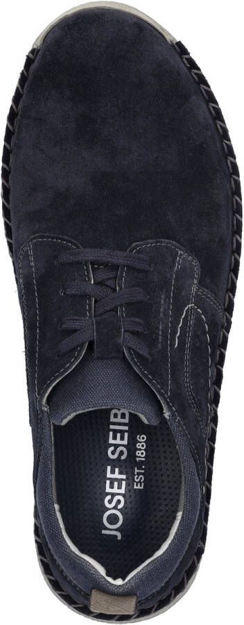 Josef Seibel Veterschoenen Wilson 04 comfortschoen vrijetijdsschoen sneaker met verwisselbaar voetbed