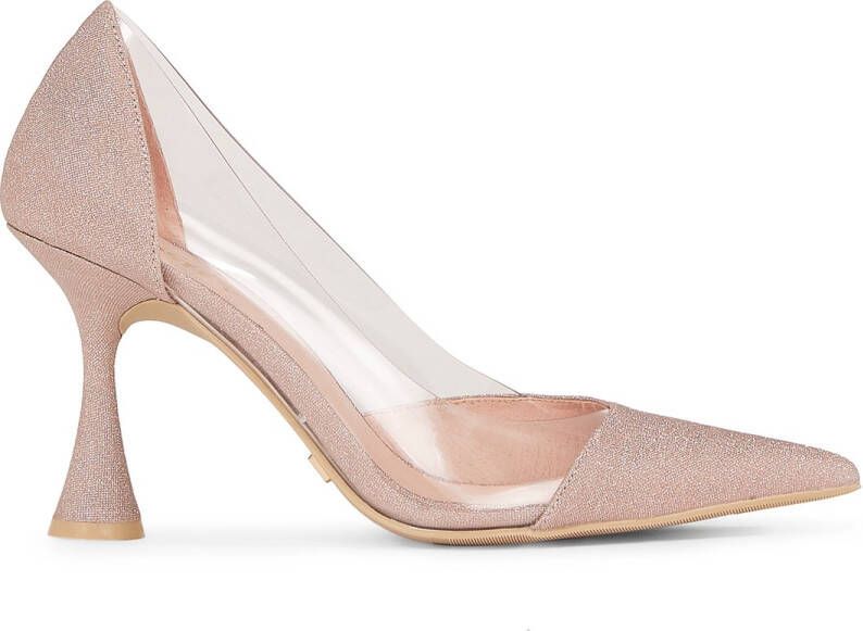 JOSH V AIYANNA pumps met glitter Roze
