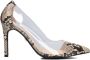 Josh V Elegante Beige Leren Slippers Brown Dames - Thumbnail 3