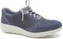 Joya BRITT BLUE JO031A Blauwe sneaker wijdte H - Thumbnail 1