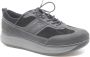 Joya DAVID II BLACK II JO501A Zwarte heren sneaker wijdte H met schokdempende PU zolen - Thumbnail 1