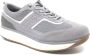 Joya DAVID II GREY 226CAS Lichtgrijze sneaker met schokdempende PU zool - Thumbnail 1