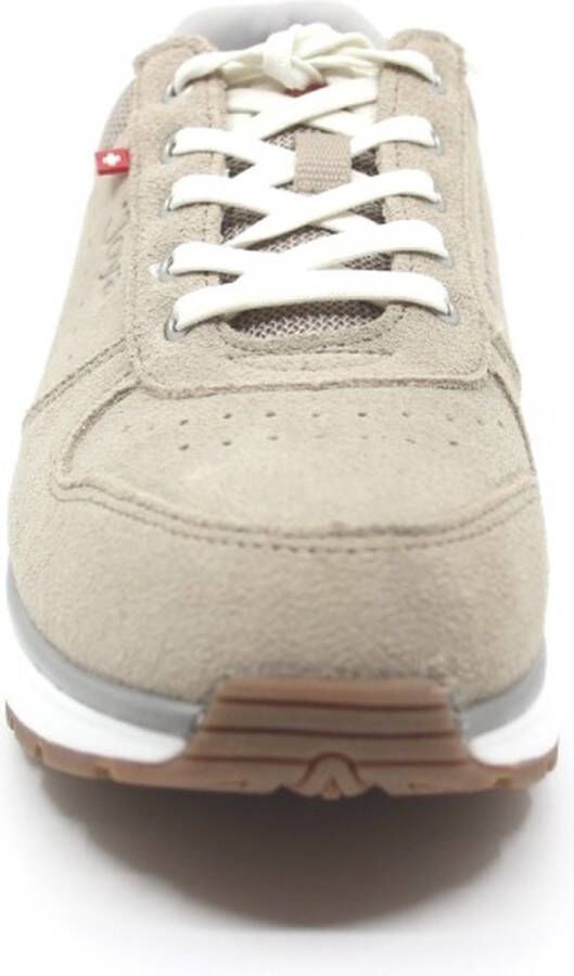 Joya DYNAMO CL. BEIGE 890SNE Lichtbruine sneakers met schokdempende PU zool