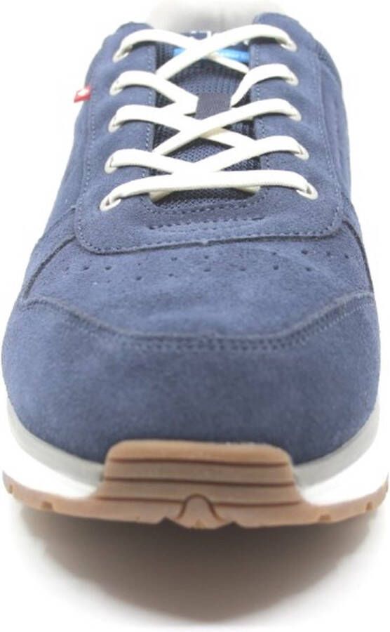 Joya DYNAMO CLASSIC D. BLUE 229SNE Blauwe sneaker met PU schokdempende zolen