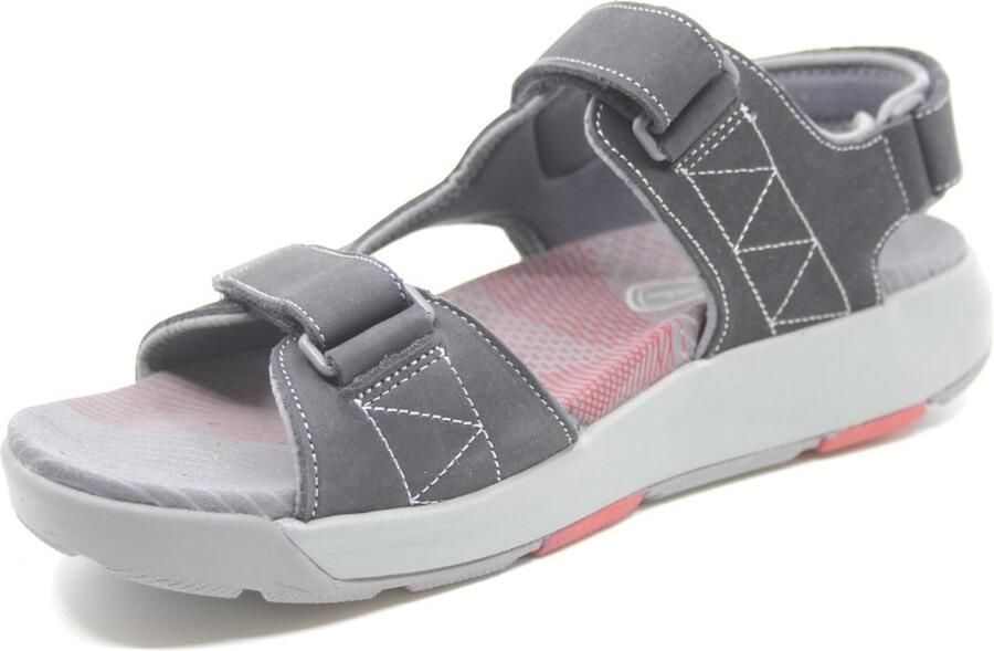 Joya ALEXANDER 214san Donker blauwe heren sandalen met schokdempende PU zolen - Foto 3