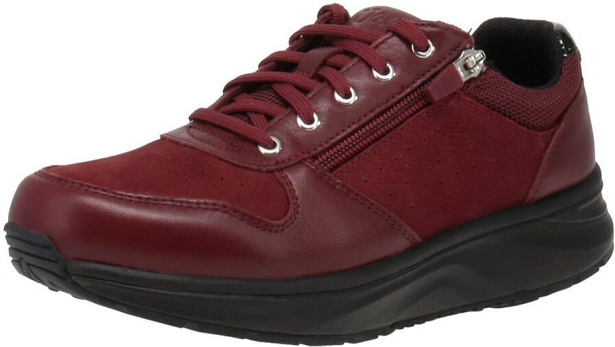 Joya JY066A Dynamo Zip Damesschoenen Donkerrood II