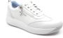 Joya LAURA White JY038A Witte sneaker met schokdempende PU zolen wijdte H - Thumbnail 1