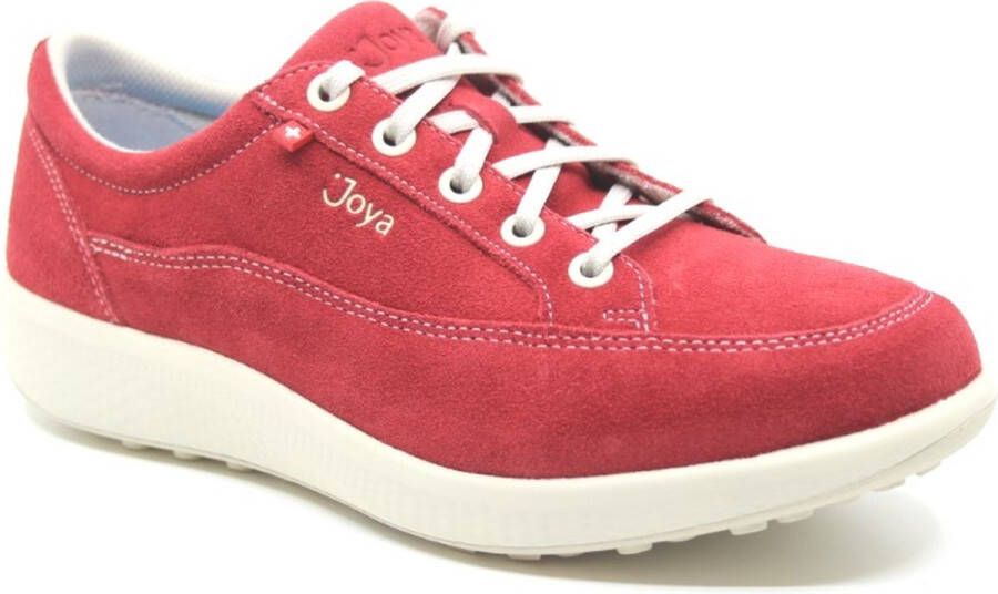 Joya LUCY Red JY059A Rode dames sneakers met schok dempende zolen