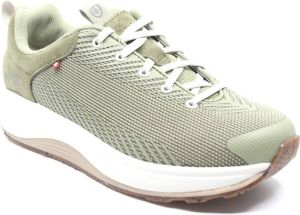 Joya MAUI LIGHT GREEN 960sne Lichtgroene sneaker met schokdempende PU zolen wijdte H