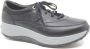 Joya VENICE Black II 935cas Zwarte dames sneakers met schokdempende PU zolen - Thumbnail 2
