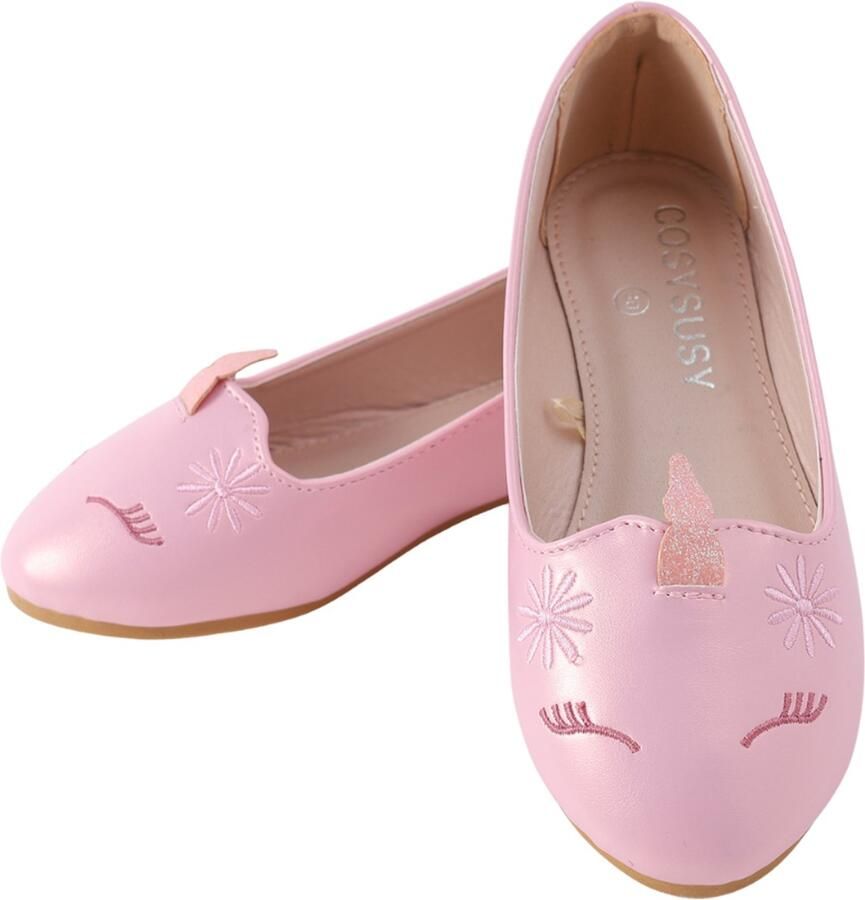 JOYAKIDS Joya Kids Unicorn Ballerina Schoenen Meisje Roze Kinderschoenen met Eenhoorn Zomer Schoentjes Meisjes Prinses Schoenen Voor Kinderen van