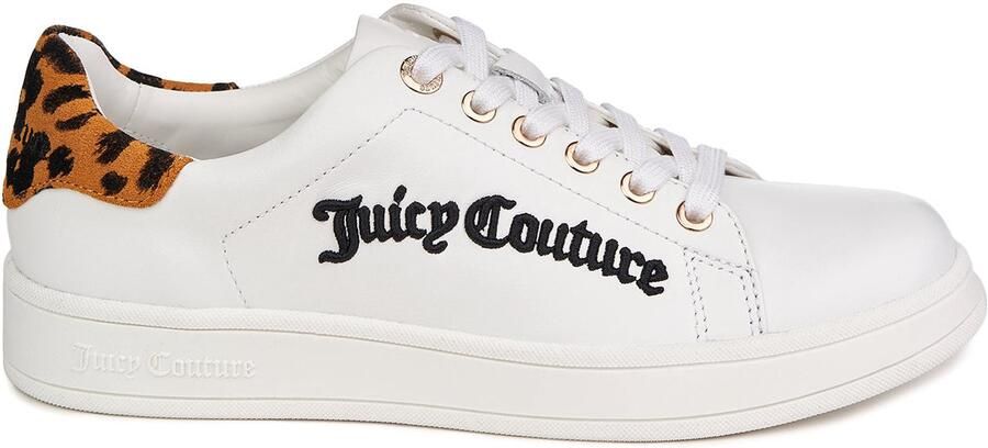 Juicy Couture natuurlijk lederen sneakers Carlie lage top