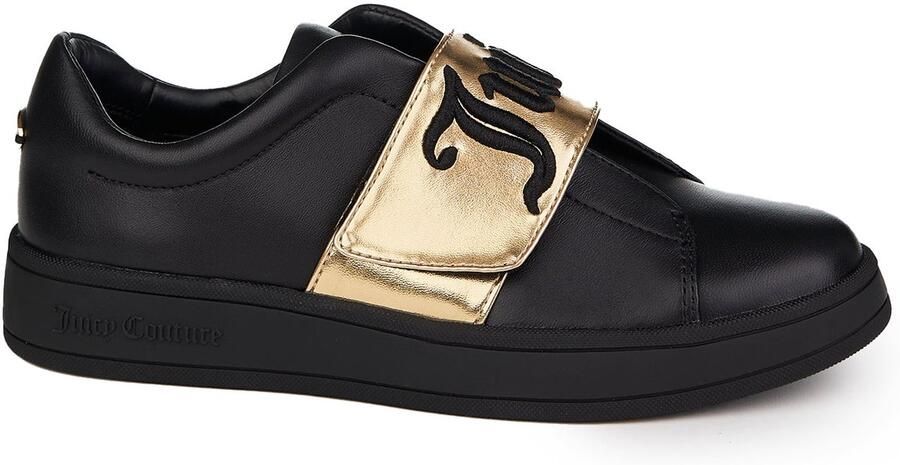 Juicy Couture Sneakers Natuurlijk Leer Cynthia Lage Top Zwart