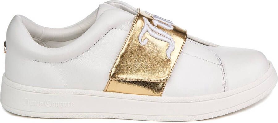 Juicy Couture sneakers natuurlijk leer cynthia lage top witte zln