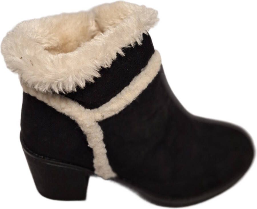 Jumex -ENKELBOOTS-SUEDE-BORGVOERING- HAK