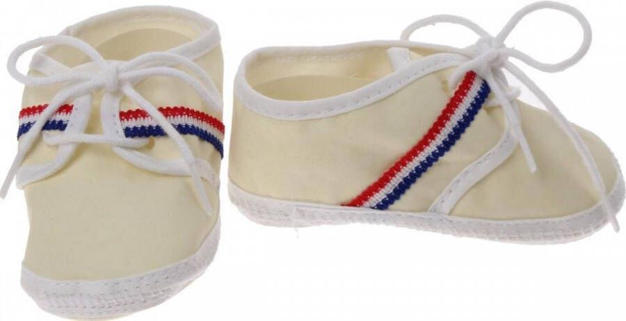 Junior joy Babyschoenen Newborn Junior Geel Met Nl-vlag