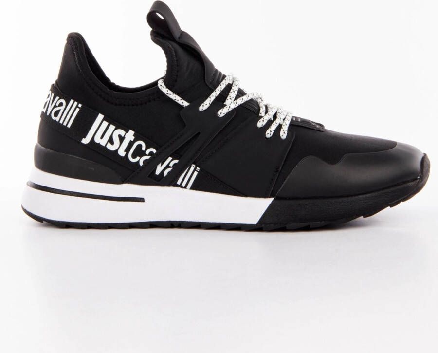 Just Cavalli Action Basic sneaker zwart