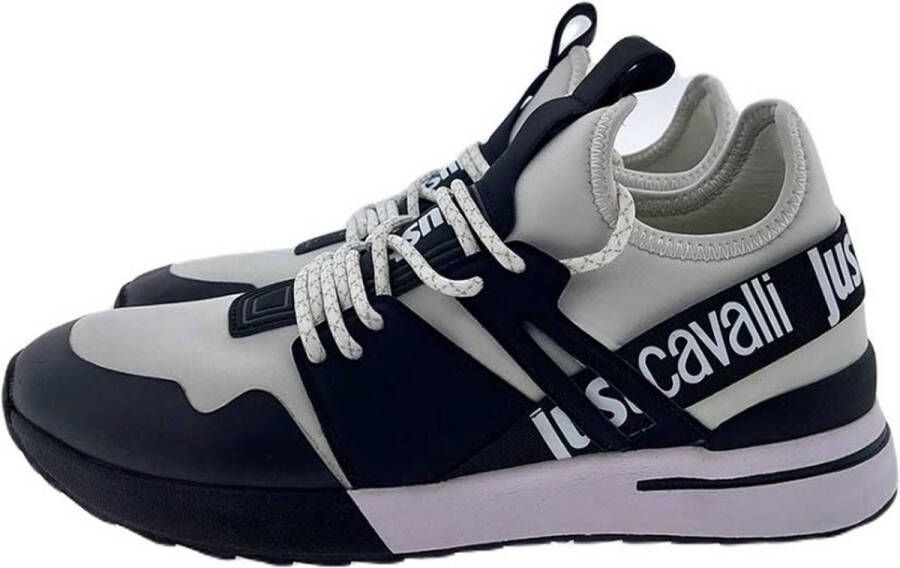 Just Cavalli Action Basic sneaker zwart combi